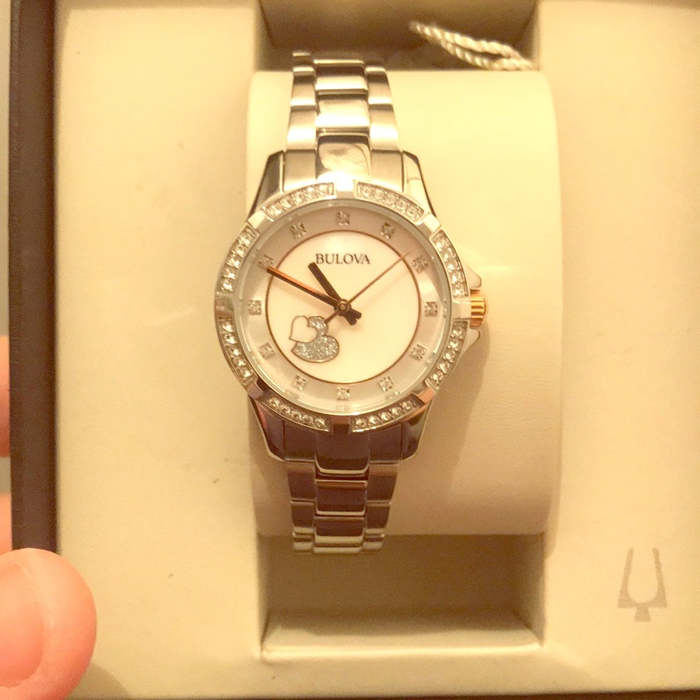 Bulova Mother of Pearl Watch